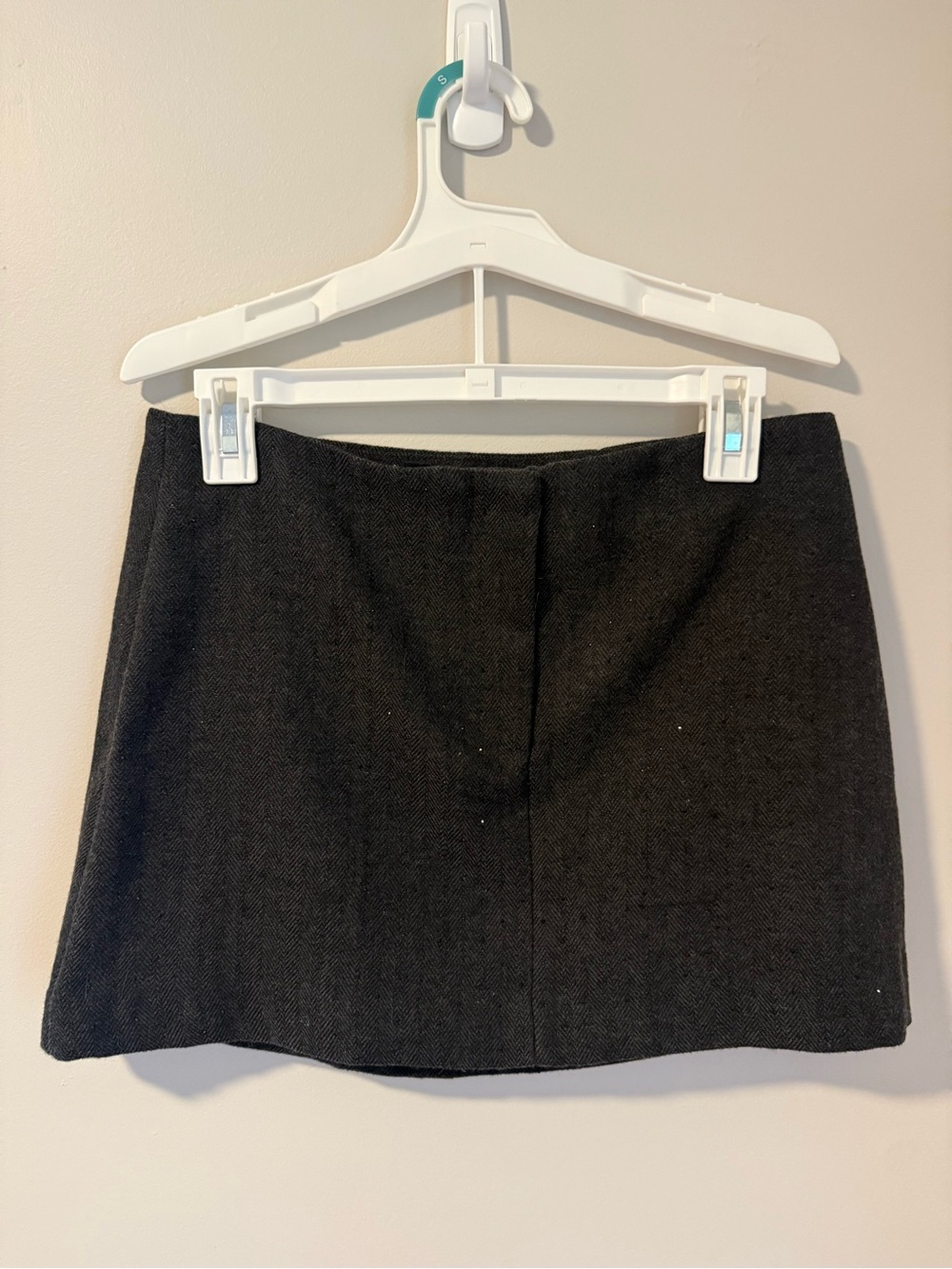 H&M Charcoal Gray Mini Skirt